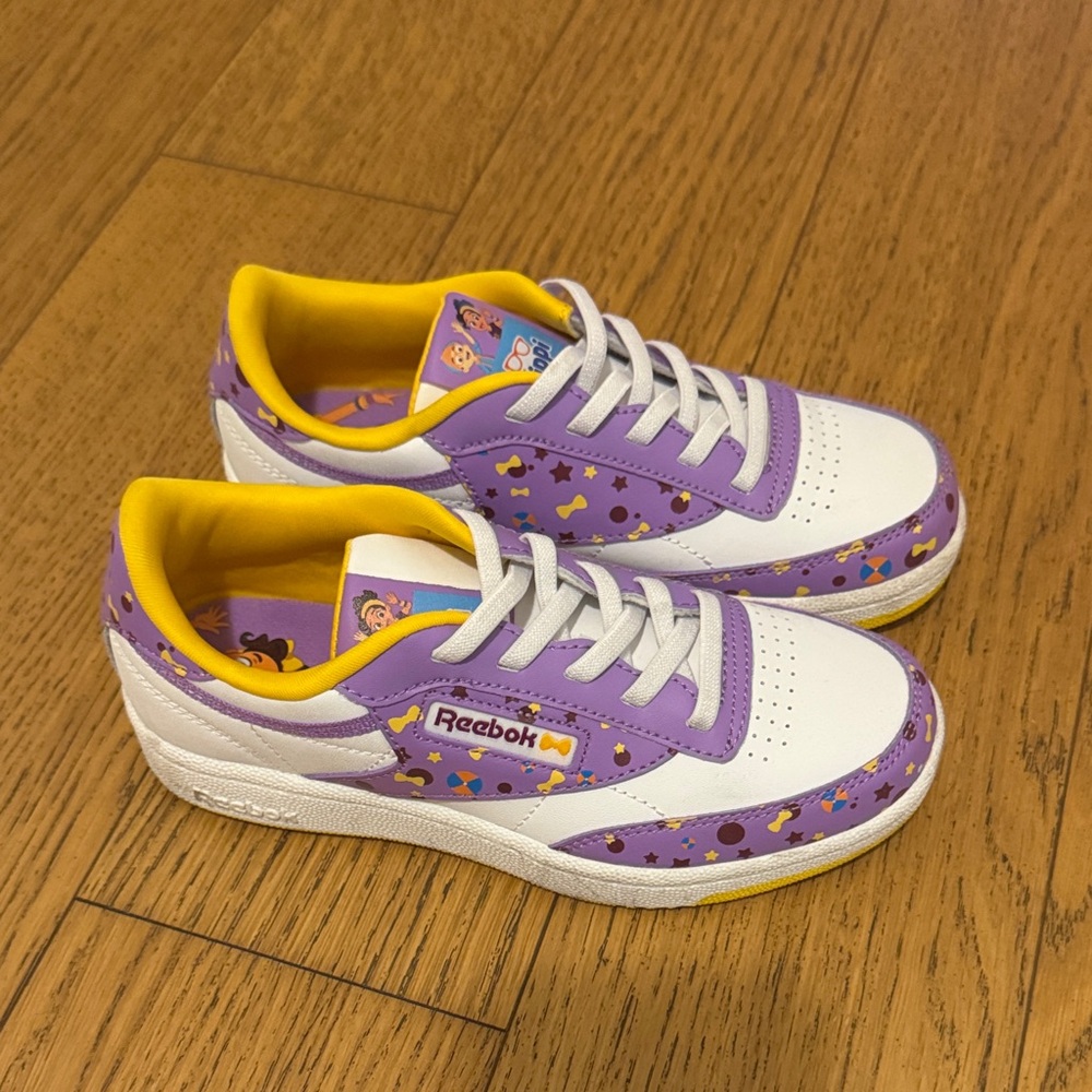 Reebok blippi Meekah sneakers sz 1